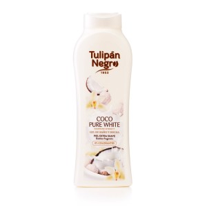 Tulipan Negro Shower Gel 650ml Coconut Pure White
