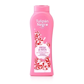 Tulipan Negro Shower Gel 650ml Strawberry & Cream Tulipan Negro Shower Gel 650ml Strawberry & Cream