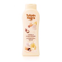 Tulipan Negro Shower Gel 650ml Vanilla & Macadamia Tulipan Negro Shower Gel 650ml Vanilla & Macadamia