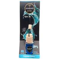 Ambar Car Air Freshener - Spa - 1 Case - 14 Units