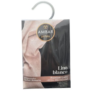 Ambar Wardrobe Freshener - Lino Blanco - 1 Case - 20 Units