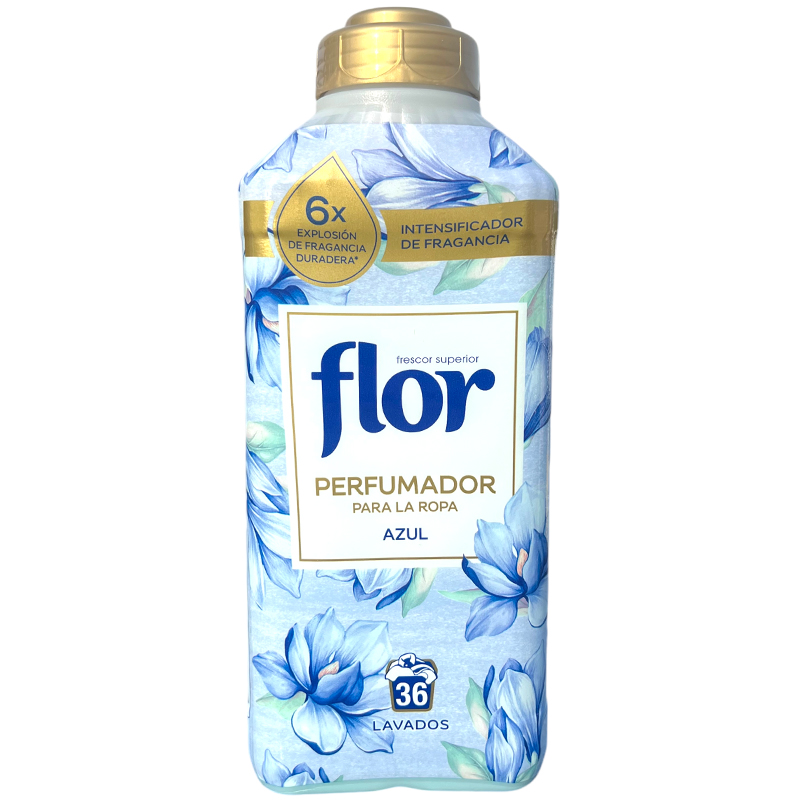 Flor Laundry Perfume 720ml - Azul - 1 Case - 12 Units