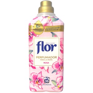 Flor Laundry Perfume 720ml - Rosa - 1 Case - 12 Units