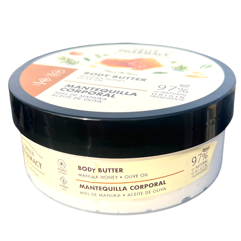 Green Pharmacy Body Butter 200ml - Manuka Honey Olive Oil - 1 Case - 12 Units