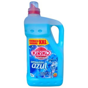 Kiriko Fabric Softener 5L - Azul - 1 Case - 2 Units