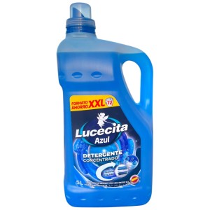 Lucecita Laundry Detergent 5L - Blue Azul - 1 Case - 2 Units