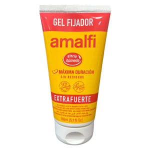 Amalfi Strong Hold Wet Look Perfumed Hair Gel 150ml - 1 Case - 12 Units