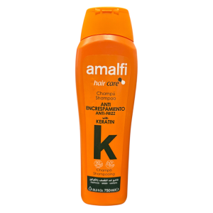 Amalfi Keratin Shampoo 750ml - Anti-Frizz - 1 Case - 16 Units