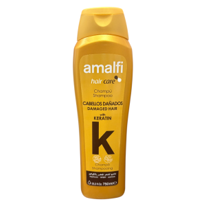 Amalfi Keratin Shampoo 750ml - Damaged Hair - 1 Case - 16 Units