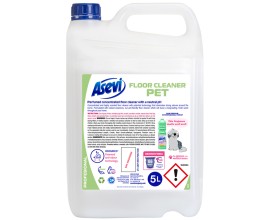 Asevi Concentrated Floor Cleaner 5 Litre - Pet - 1 Case - 4 Units