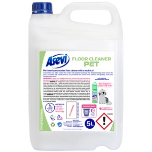 Asevi Concentrated Floor Cleaner 5 Litre - Pet - 1 Case - 4 Units