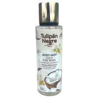 Tulipan Negro Body Mist 250ml - Coconut Pure White - 1 Case - 12 Units 