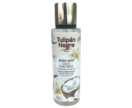 Tulipan Negro Body Mist 250ml - Coconut Pure White - 1 Case - 12 Units 