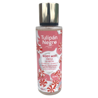 Tulipan Negro Body Mist 250ml - Strawberries & Cream - 1 Case - 12 Units 
