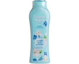 Tulipan Negro Shower Gel 650ml Jazmin Musk - 1 Case - 12 Units