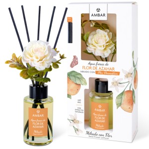 Ambar Fresh Reed Diffuser 75ml - Orange Blossom - 1 Case - 10 Units 
