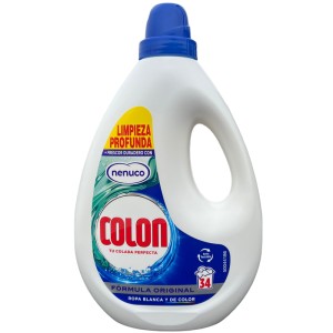 Nenuco Colon Detergent Washing Gel 1.6L - 1 Case - 5 Units