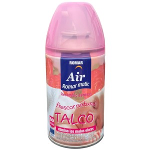 Romar (Freshmatic Compatible) Air Freshener Refill 250ml - Talco - 1 Case - 6 Units