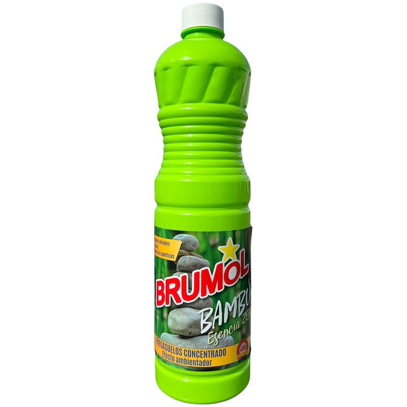 Brumol Floor Cleaner Green 1L - Bambu (Zen Essence) - 1 Case - 15 Units