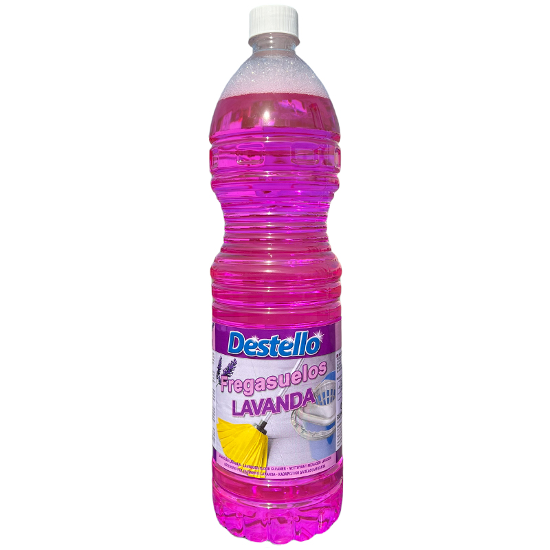 Destello Floor Cleaner 1.5L - Lavender - 1 Case - 12 Units