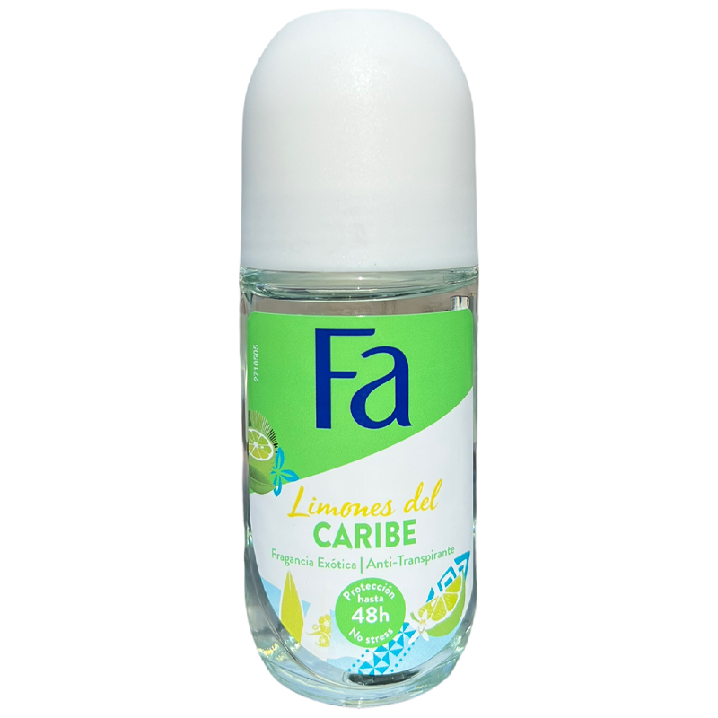 Fa Roll-on Deodorant - Caribbean Lemons - 1 Case - 6 Units