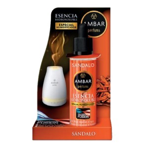 Ambar Essential Oil for Diffuser 50ml - Sandalwood - 1 Case - 12 Units