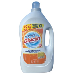 Disiclin Liquid Laundry Detergent 52 Wash 2.86L - Jabon De Marsella - 1 Case - 5 Units