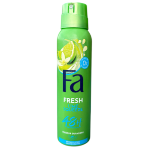 Fa Deodorant Spray - Lime Squeeze 150ml - 1 Case - 6 Units