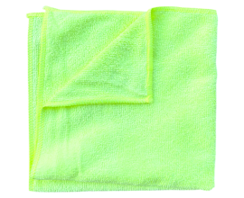 Microfibre Polyester Cloths - Yellow - 1 Case - 10 Units