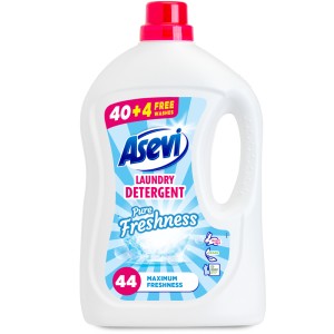 Asevi Laundry Detergent Wash Gel 44 Wash - Pure Freshness - 1 Case - 5 Units