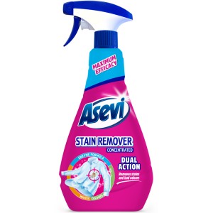 Asevi Dual Action Stain Remover Spray 750ml - 1 Case - 12 Units