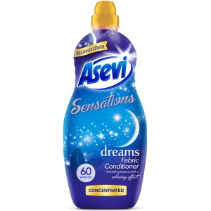 Asevi Concentrated Fabric Softener Sensations Dreams 60 Wash - 1 Case - 10 Units