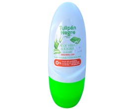 Tulipan Negro Roll On Deodorant 50ml Aloe Vera - 1 Case - 12 Units 