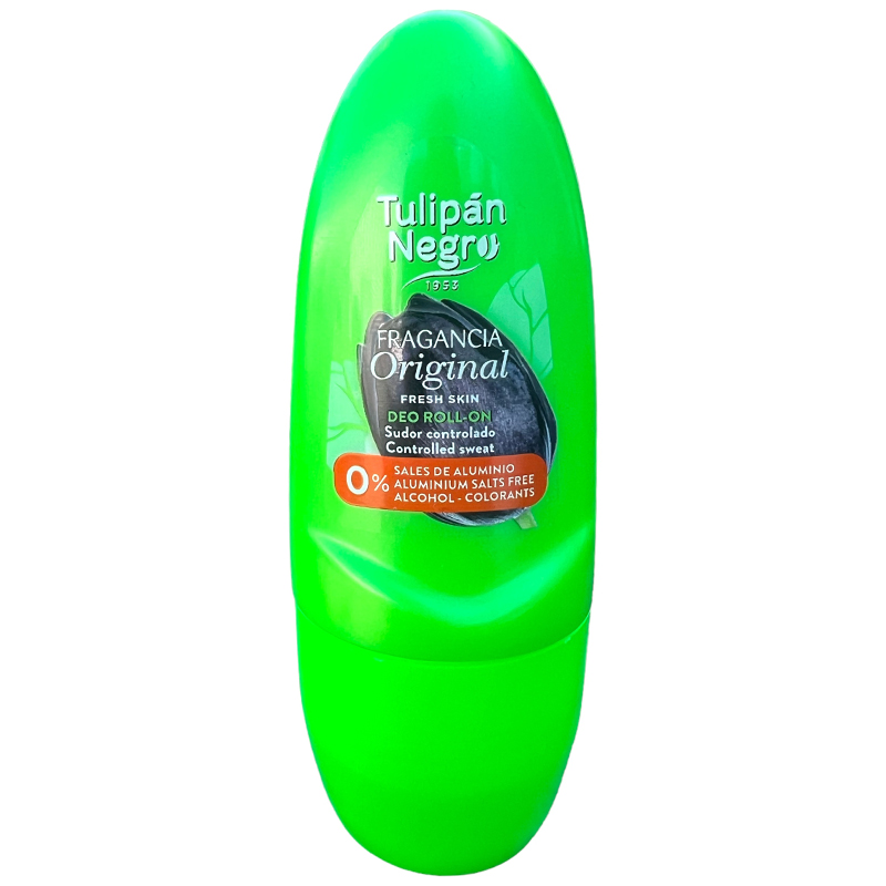 Tulipan Negro Roll On Deodorant 50ml Original - 1 Case - 12 Units 