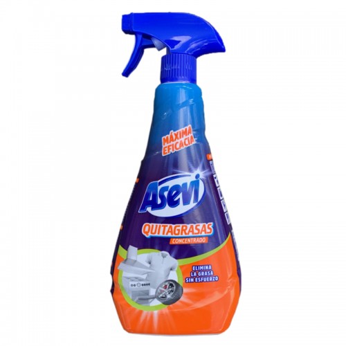 Asevi Degreaser Cleaner Spray 750 - 1 Case - 12 Units | Lemon Fresh UK ...
