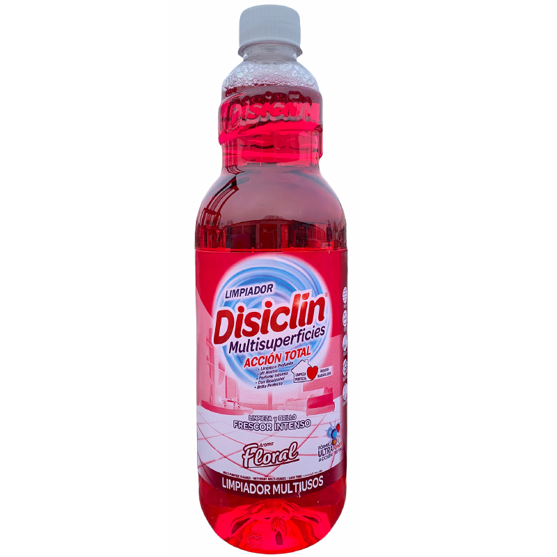 Disiclin Floor & Multipurpose Cleaner 1 Litre - Floral - 1 Case - 12 Units