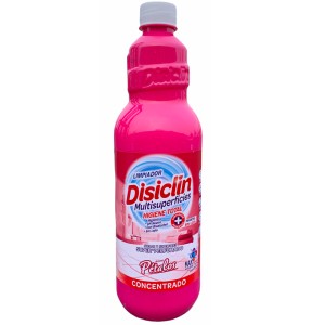 Disiclin Concentrated Floor & Multipurpose Cleaner 1 Litre - Petalos - 1 Case - 12 Units