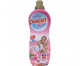Disiclin Concentrated Softener 60 Wash 1.3L - Rosa Mosqueta - 1 Case - 12 Units