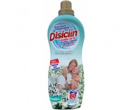 Disiclin Concentrated Softener 60 Wash 1.3L - Hypoallergenic - 1 Case - 12 Units