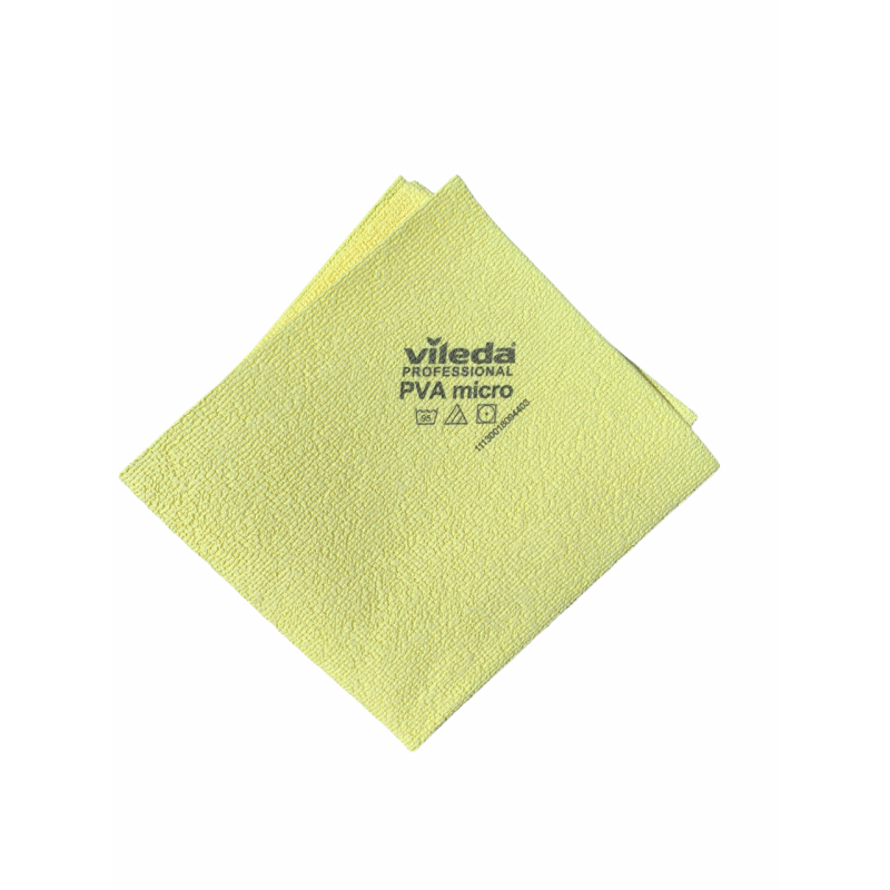 Vileda Professional PVAmicro Cloth Yellow - 1 Case - 5 Units 