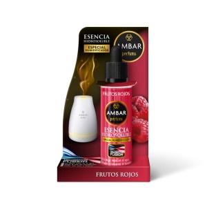 Ambar Essential Oil for Diffuser 50ml - Red Fruits - 1 Case - 12 Units