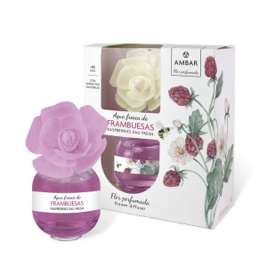 Ambar Flower Diffusor 45 Days - Raspberries - 1 Case - 10 Units