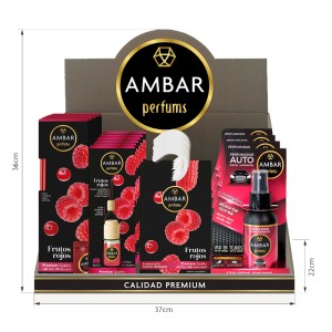 Ambar POS Shelf Stand Red Fruits - 30 Piece Mixed Set