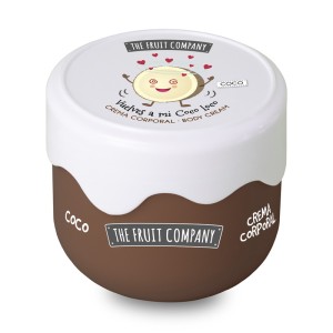 The Fruit Company Body Cream 200ml - Coconut - 1 Case - 6 Units