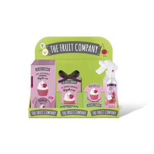 The Fruit Company POS Shelf Stand - Strawberries & Cream - 30 Pieces Mixed