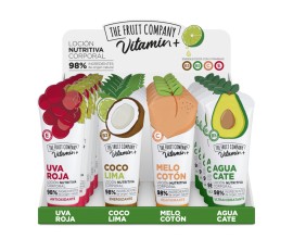 The Fruit Company POS Shelf Display Stand - Vitamin+ Body Lotions 20 Pieces