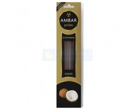 Ambar Incense Sticks - Coconut - 1 Case - 24 Units