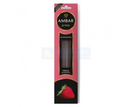 Ambar Incense Sticks - Strawberry - 1 Case - 24 Units