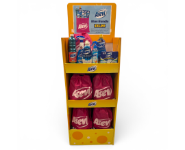 Asevi Blue Bundle with FSDU, Poster, Bags and Stock