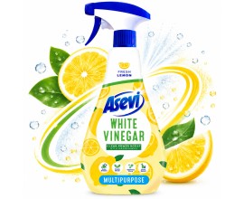 Asevi White Vinegar Spray Lemon 750ml - 1 Case - 12 Units